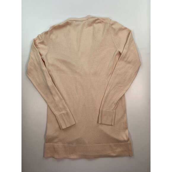 Old Navy Women's SP Light Pink Cardigan With Sequin on Elbows - Picture 4 of 4